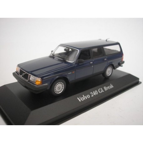 Volvo 240 GL Break Dark Blue 1986 Minichamps 940171412