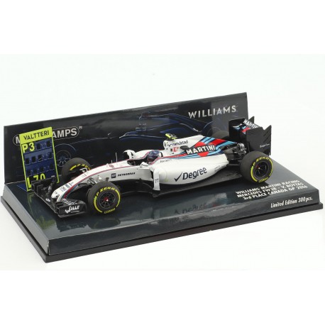 Williams Mercedes FW38 77 F1 Canada 2016 Valtteri Bottas Minichamps 447160277