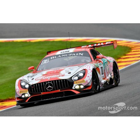 Mercedes AMG GT3 0 24 Heures de Spa Francorchamps 2017 Minichamps 437173999