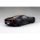 Ford GT Matt Black With Competition Orange Stripe Truescale TS0092