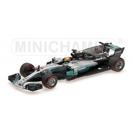 Mercedes AMG Petronas W08 44 F1 World Champion Mexique 2017 Hamilton Minichamps 410171844