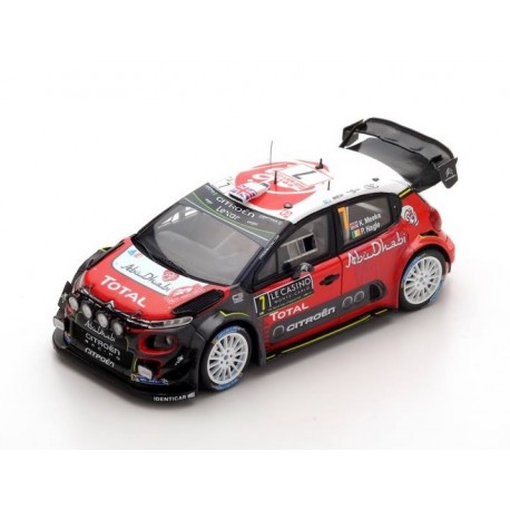 Citroën C3 WRC 2017 - Kris Meeke - Rallye Monte Carlo - Ixo 1/43 - RAM638