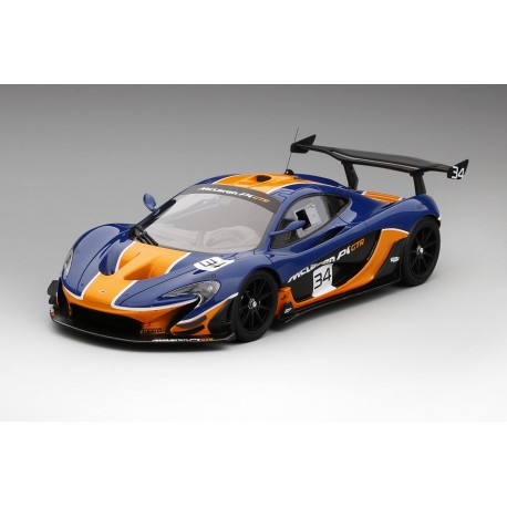 McLaren P1 GTR Bleue - Orange Truescale TSM181008R