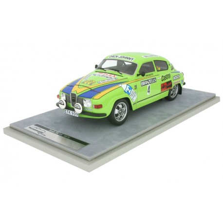 Saab 96 V4 4 Rallye de Suède 1976 Eklund Cederberg Tecnomodel TM1880D
