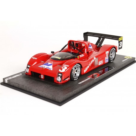 Ferrari 333 SP Apex 3 IMSA 1994 Evans Bentley avec vitrine BBR BBRC1819CV