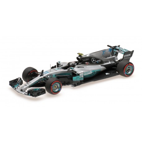 Mercedes AMG Petronas W08 77 F1 Mexique 2017 Valtteri Bottas Minichamps 410171877