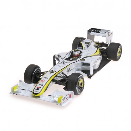 Brawn GP BGP001 F1 World Champion 2009 Jenson Button Minichamps 186090022
