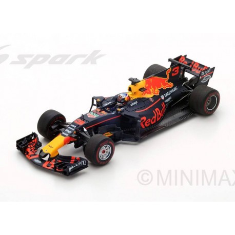 Red Bull Tag Heuer RB13 F1 Winner Azerbaidjan 2017 Daniel Ricciardo Spark S5047