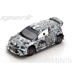 Volkswagen Polo WRC Rallye Monte Carlo 2017 Test car Spark S5153