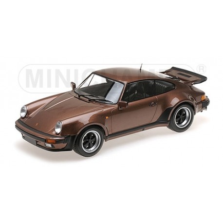 Porsche 911 Turbo Brown Metallic 1977 Minichamps 125066128 1/12