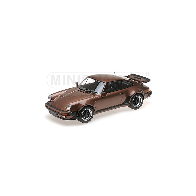【MINICHAMPS】Porsche 911 Turbo 1977 Porsche 911 Turbo Brown Metallic 1977 Minichamps 125066128 1/12