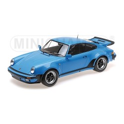 Porsche 911 Turbo Mexico Blue 1977 Minichamps 125066111 1/12