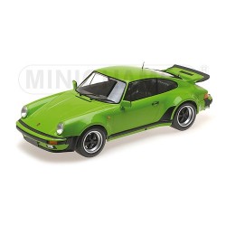 Porsche 911 Turbo Light Green 1977 Minichamps 125066109 1/12