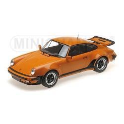 Porsche 911 Turbo Orange 1977 Minichamps 125066107 1/12