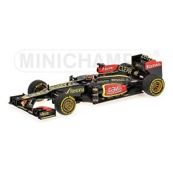 Lotus Renault F1 Team Showcar F1 2013 Kimi Raikkonen Minichamps 410130077