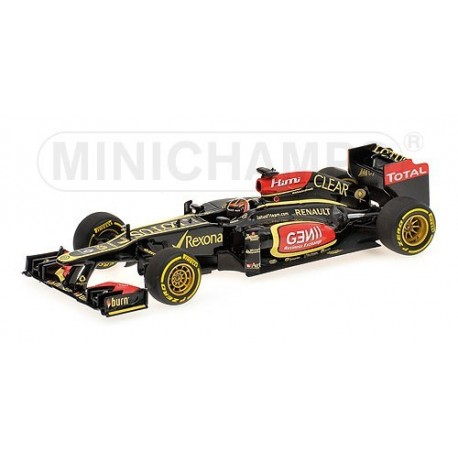 Lotus Renault F1 Team Showcar F1 2013 Kimi Raikkonen Minichamps 410130077