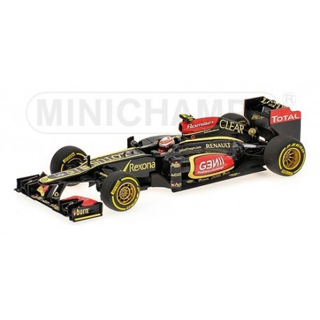 Lotus Renault F1 Team Showcar F1 2013 Romain Grosjean Minichamps 410130078