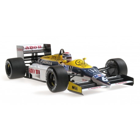 Williams Honda FW11 F1 1986 Nelson Piquet Minichamps 117860006