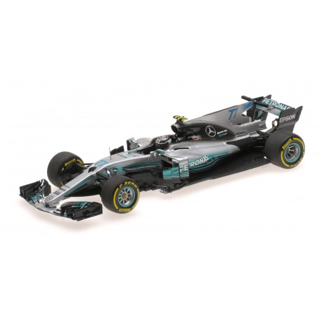 Mercedes AMG Petronas W08 EQ Power+ F1 Espagne 2017 Valtteri Bottas Minichamps 410170077