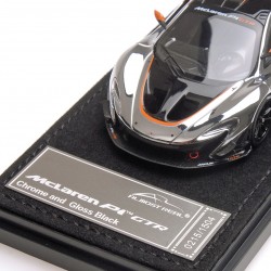 McLaren P1 GTR Chrome and Gloss Black Almost Real ALM440105