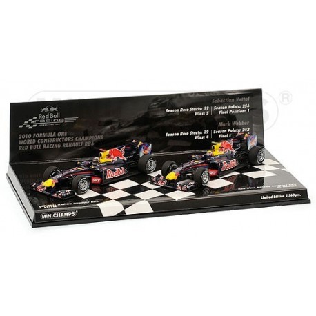 Red Bull Renault RB6 Team Champion F1 2010 Minichamps 412100506