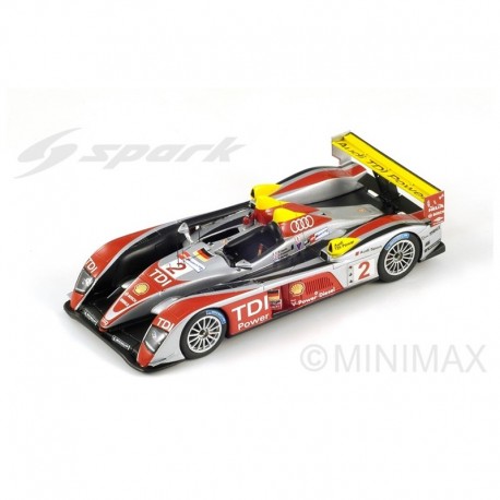 Audi R10 TDI 2 Winner 24 Heures du Mans 2008 Spark S43LM08