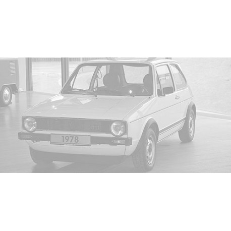 Volkswagen Golf GTI 1976 Silver Minichamps 125058101