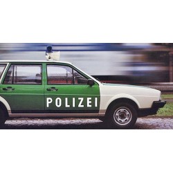 Volkswagen Passat Variant 1980 Polizei Germany Minichamps 155057091