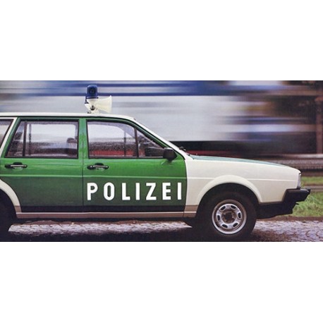 Volkswagen Passat Variant 1980 Polizei Germany Minichamps 155057091