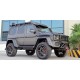 Brabus 550 Adventure 4x4 based on G500 2017 Light Grey Minichamps 437037161