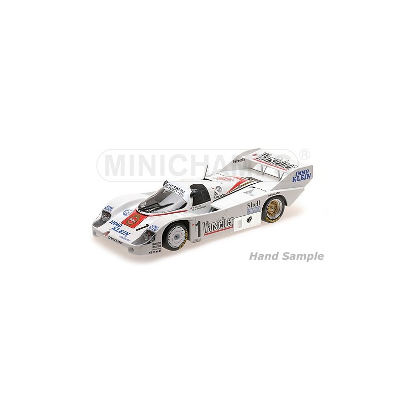 Porsche 956K 1 DRM Zolder 1983 Bob Wollek Minichamps 125836601 Miniatures Autos Motos