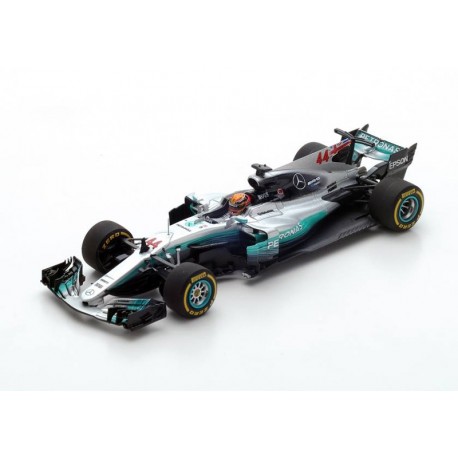 Mercedes AMG Petronas W08 EQ Power+ F1 Winner Belgique 2017 Lewis Hamilton Spark S5049
