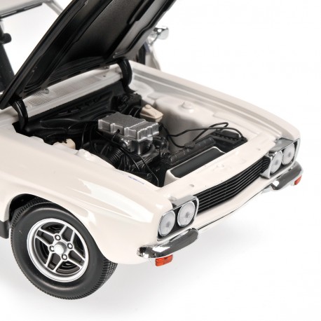 Ford Capri RS 2600 1970 White Black Minichamps 150089078