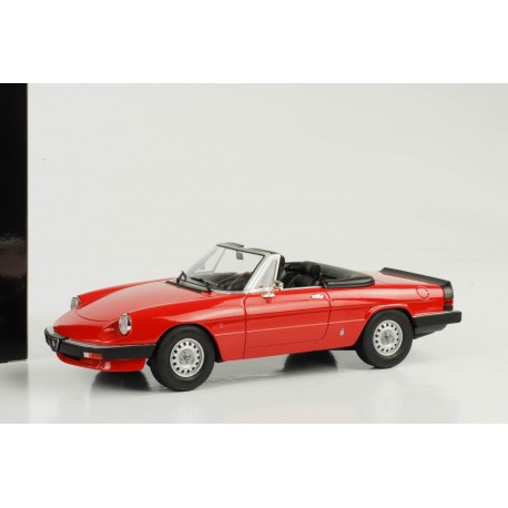 Alfa Romeo Spider 3 Serie 1 Rouge 1983 KK Scale Models 180171R