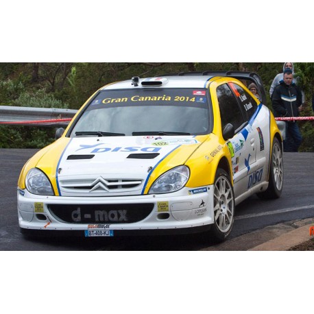 Citroen Xsara WRC 102 Rallye Islas Canarias 2014 Auriol Giraudet Sunstar SUN4475