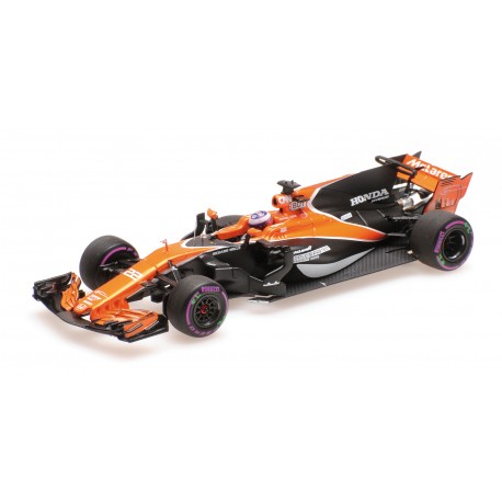 McLaren Honda MCL32 Grand Prix de Monaco 2017 Jenson Button Minichamps 537174322