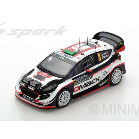Ford Fiesta WRC 3 Rallye Monte Carlo 2017 Evans Barritt Spark S5162