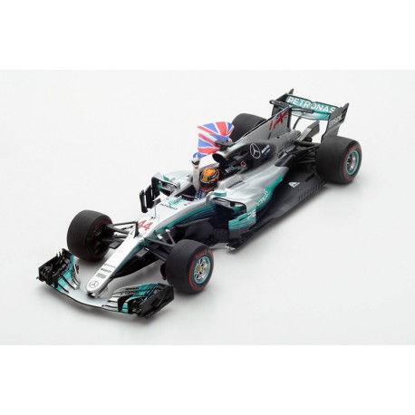 Mercedes AMG Petronas W08 EQ Power+ F1 World Champion Mexique 2017 Lewis Hamilton Spark 18S312