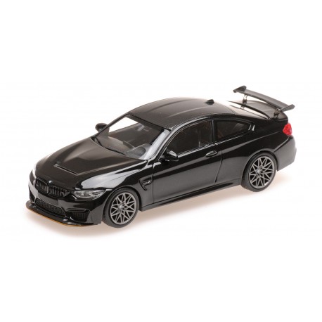 BMW M4 GTS 2016 Black Metallic with Grey wheels Minichamps 410025227
