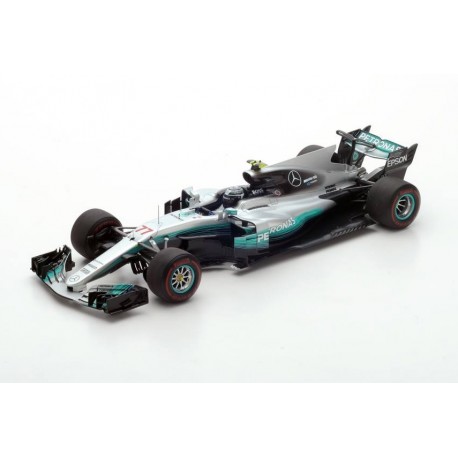 Mercedes AMG Petronas W08 EQ Power+ F1 Bahrain 2017 Valtteri Bottas Spark 18S301