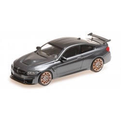 BMW M4 GTS 2016 Grey Metallic with Orange wheels Minichamps 410025228