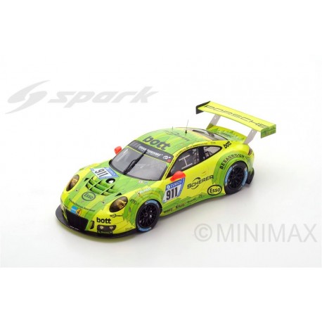 Porsche 911 GT3 R 911 24 Heures du Nurburgring 2017 Spark 18SG024