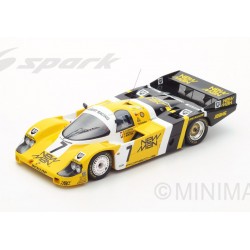 Porsche 956 7 WINNER 24 Heures du Mans 1985 Spark 18LM85