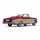 Mercedes 220 SE Cabriolet Rouge et Neige 1958 Sunstar SUN3556