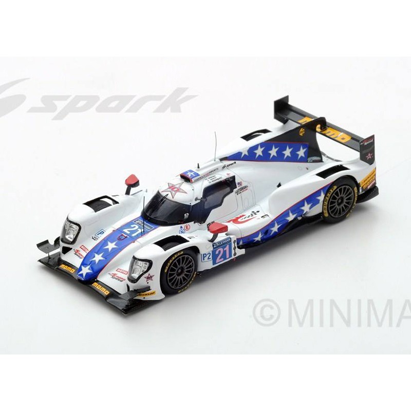 Spark Model ORECA 07 GIBSON N.21 15e LM 2017 HEDMAN-HANLEY-ROSENQVIST 1:43 - Neuve
