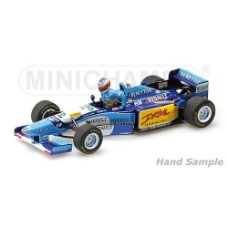 Benetton Renault B195 1 + Figurine Michael Schumacher 1995 Minichamps 400950101