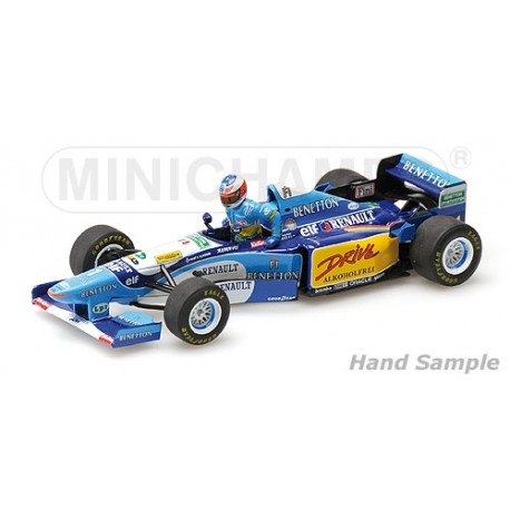 Benetton Renault B195 1 + Figurine Michael Schumacher 1995 Minichamps 400950101
