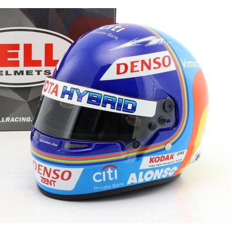 Casque 1/2 Fernando Alonso WEC Le Mans 2018 Bell 4171886