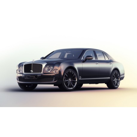 Bentley Mulsanne Speed Silver Over Blue 2017 Almost Real ALM830102
