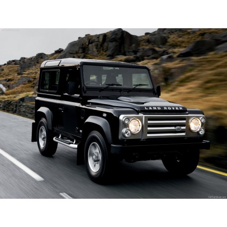 Land Rover Defender 90 SVX Black 2008 Almost Real ALM810201